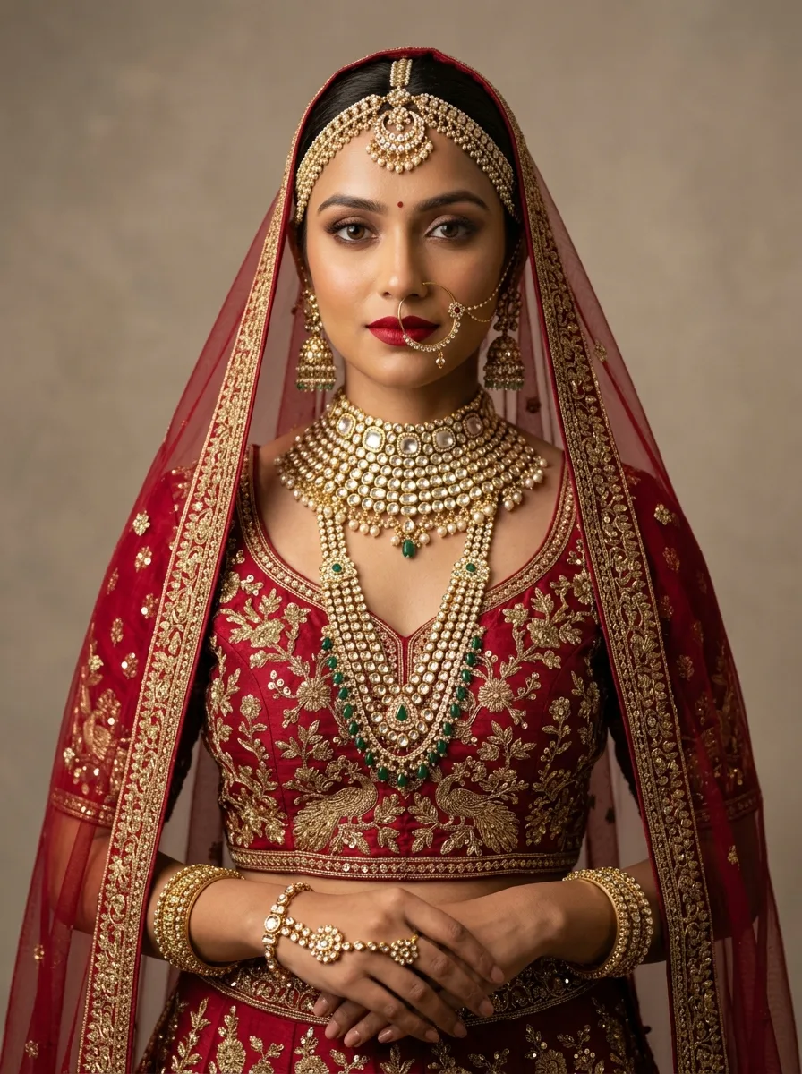 Aadya - Crimson Heritage Bridal